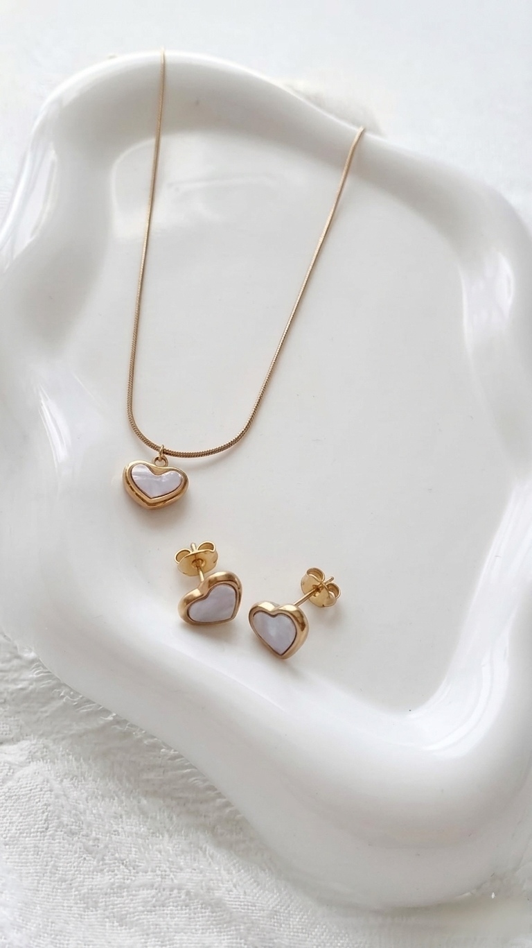 CS 001 Anti-tarnish necklace set
