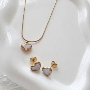CS 001 Anti-tarnish necklace set